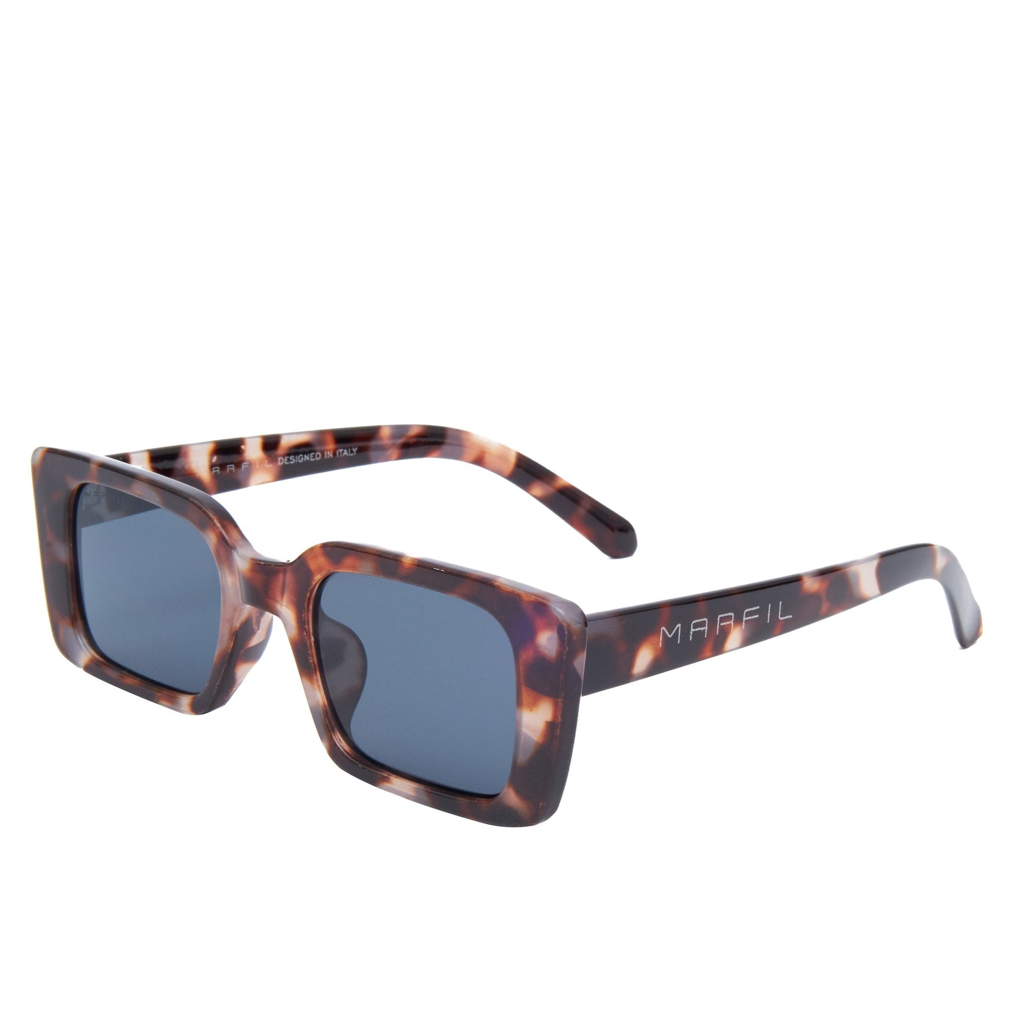 GAFAS DE SOL MARFIL ROMA ANIMAL PRINT OSCURO - Marfil Oficial