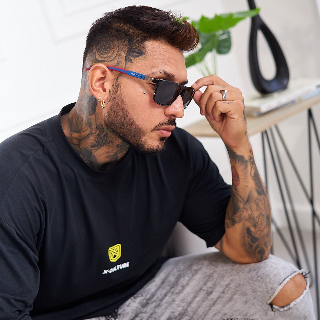 GAFAS DE SOL MARFIL VENUS AZUL ROJO - Marfil Oficial