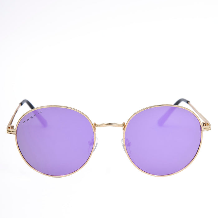 GAFAS DE SOL MARFIL CROWD TORNASOL MORADO