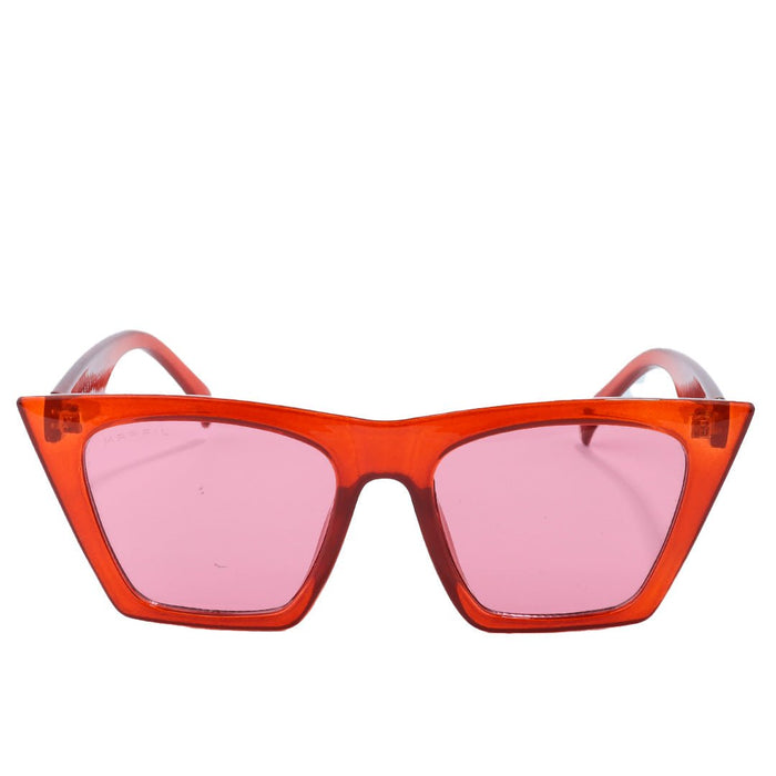 GAFAS DE SOL MARFIL BEVERLY ROJA
